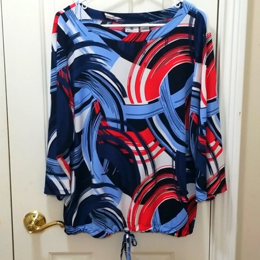 Worthington Multi Colored Top